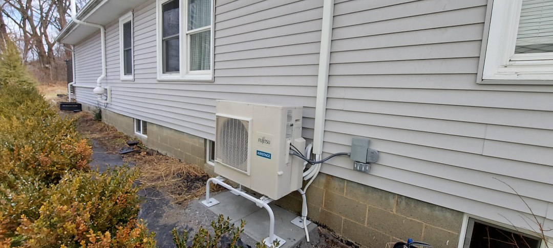 Fujitsu Ductless Mini Split Heat Pump Installation in Saugerties NY 